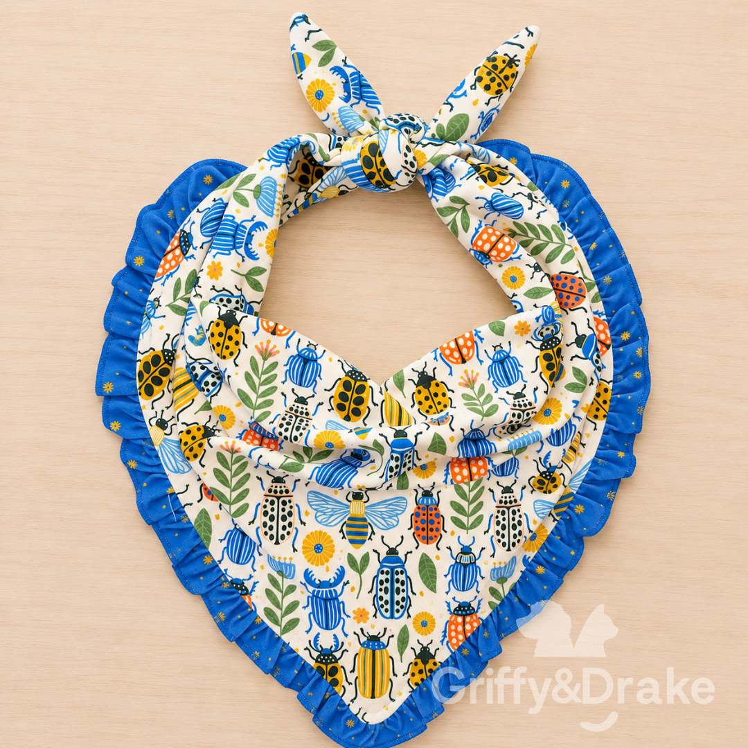 Buggin Around   Ruffle Bandana